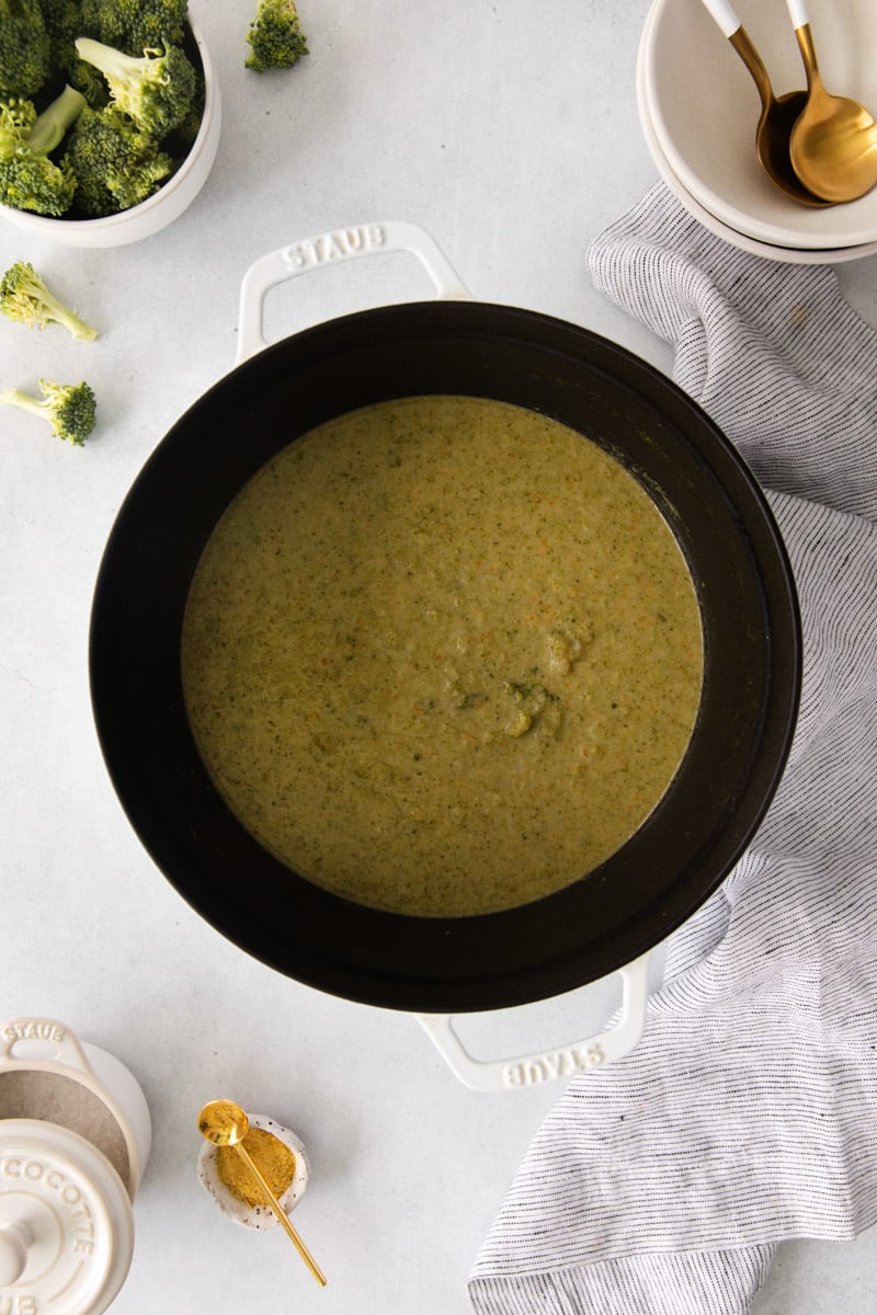 Vegan Broccoli Soup - Food with Feeling