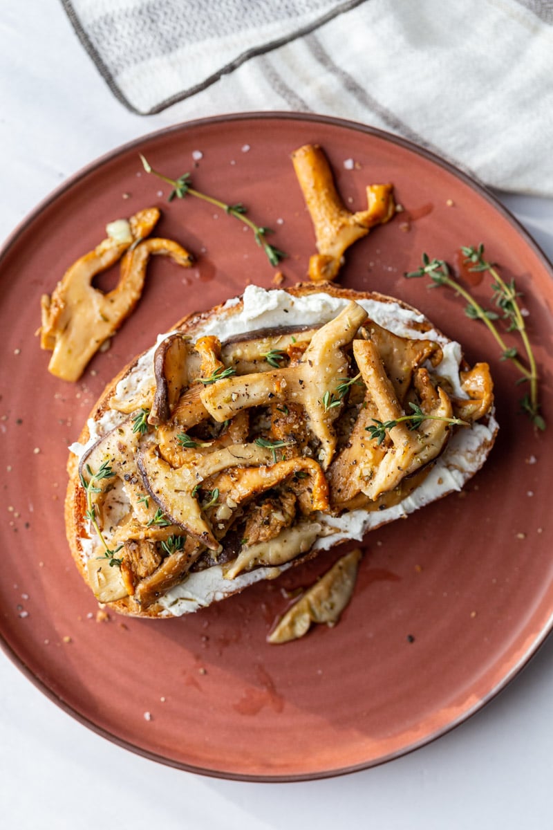 Mushrooms on Toast - Food with Feeling