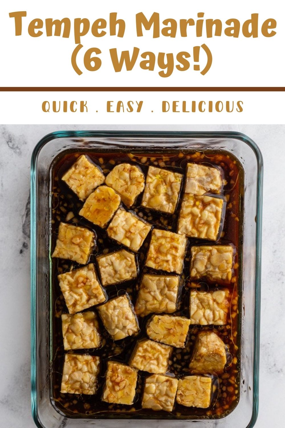 Tempeh Marinade Food with Feeling