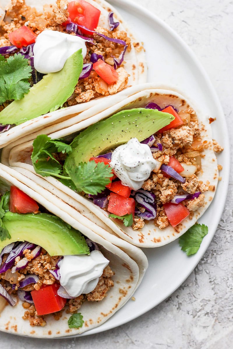Easy Tofu Tacos - Food with Feeling