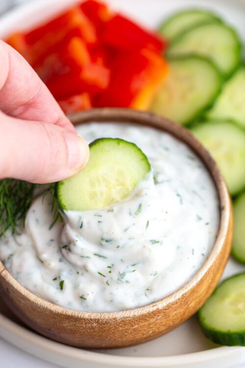 Yogurt Dill Sauce Food with Feeling