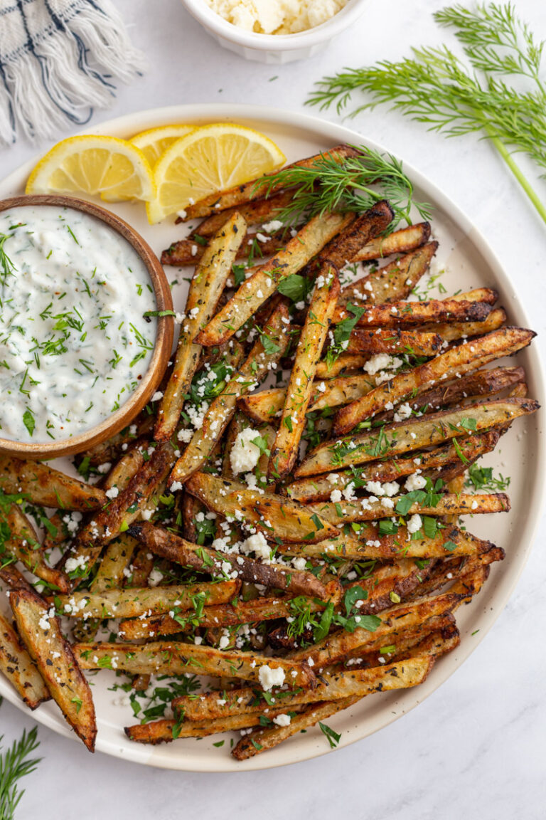 Greek Fries Food with Feeling