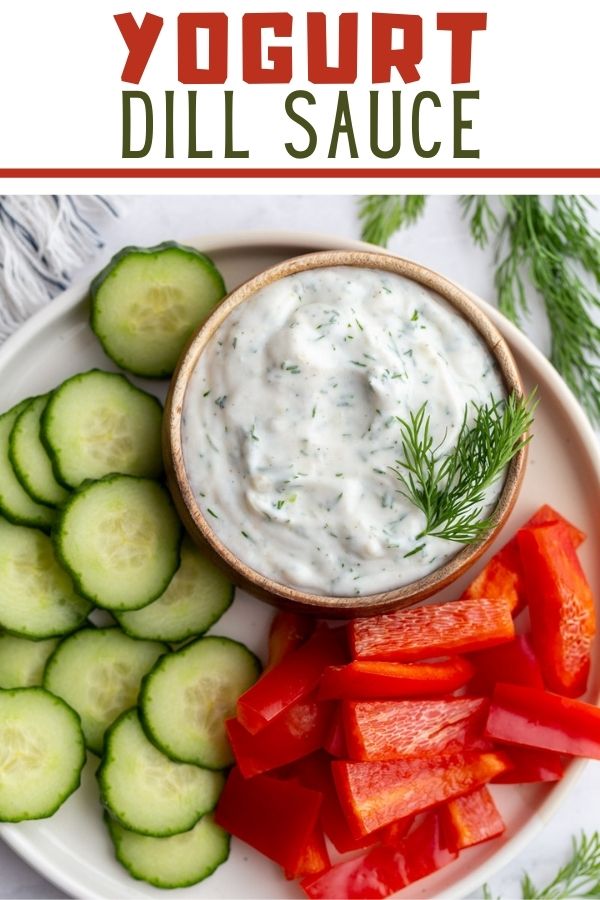 Yogurt Dill Sauce Food with Feeling