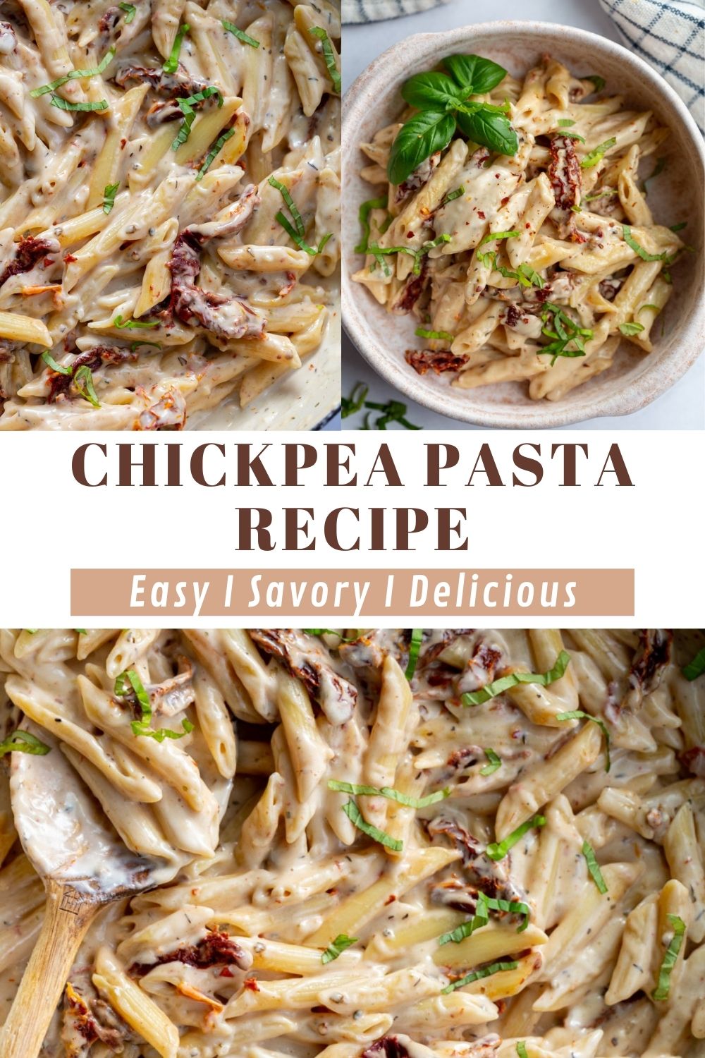 Chickpea Pasta Recipe Food With Feeling Chickpea Pasta Recipe Pin 2
