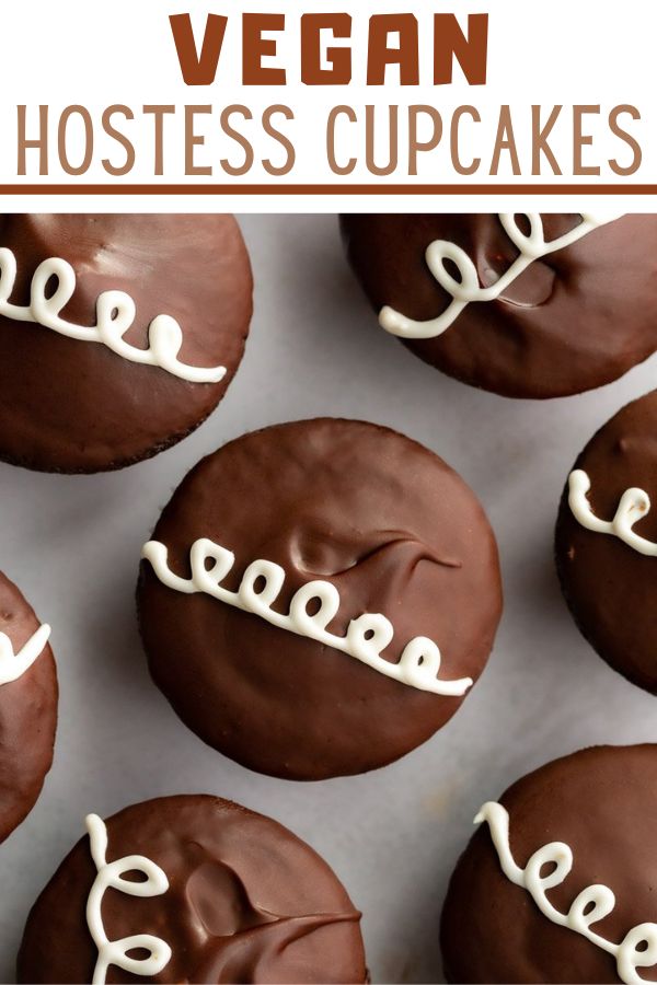 Vegan Hostess Cupcakes Food with Feeling