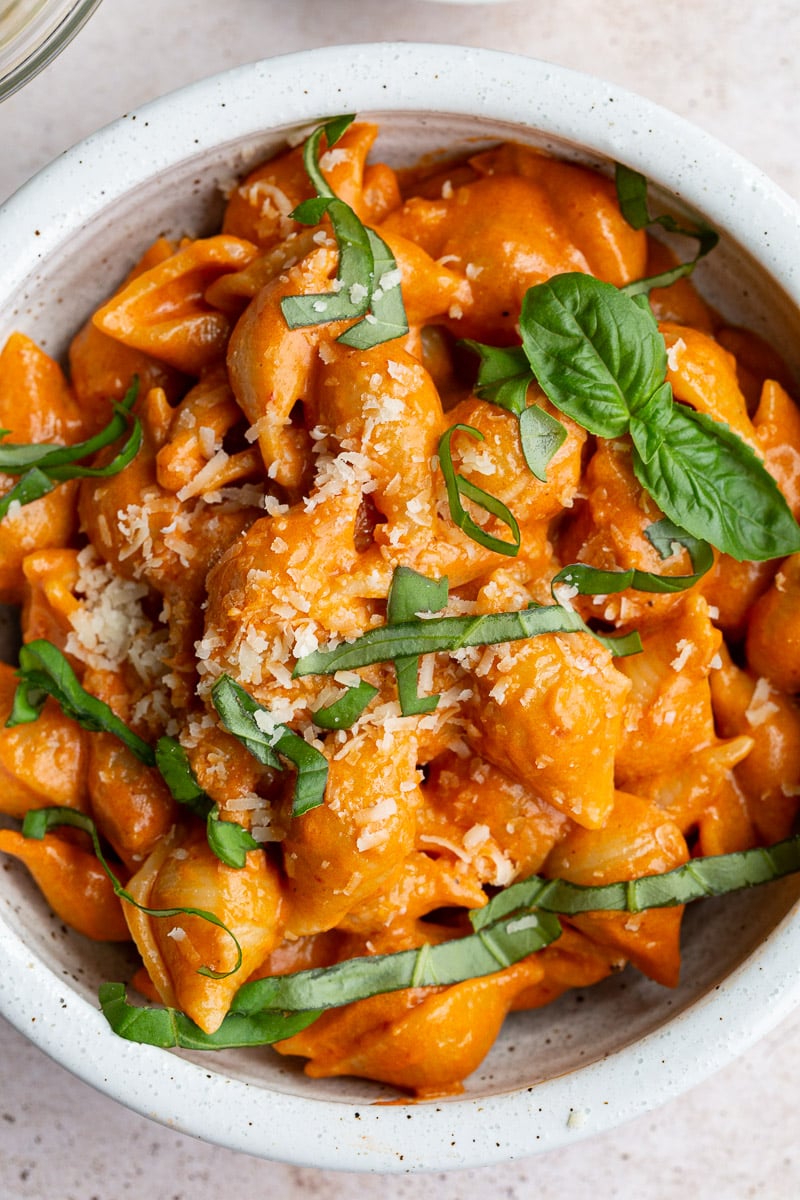 Gigi Hadid Spicy Vodka Pasta Food with Feeling
