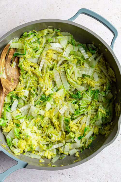 Sautéed Napa Cabbage Food with Feeling
