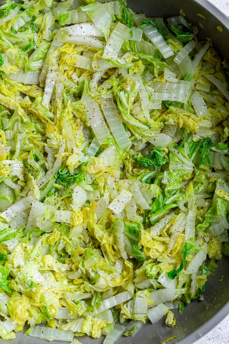 Sautéed Napa Cabbage Food with Feeling