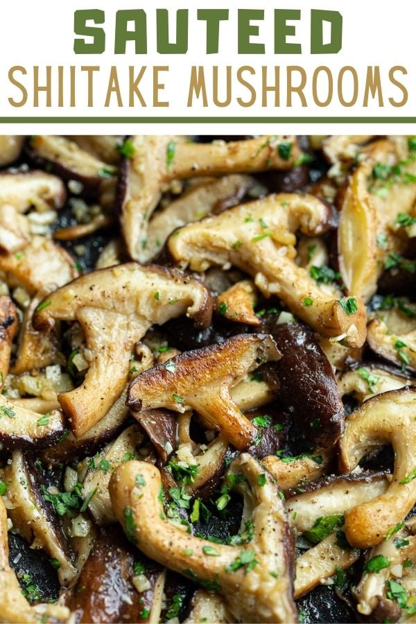 Sautéed Shiitake Mushrooms Food with Feeling