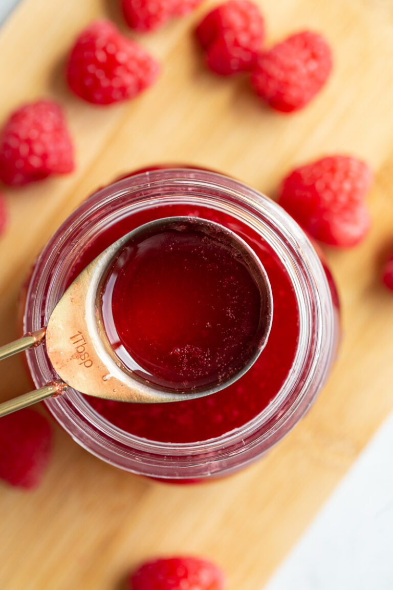 Raspberry Syrup - Food with Feeling