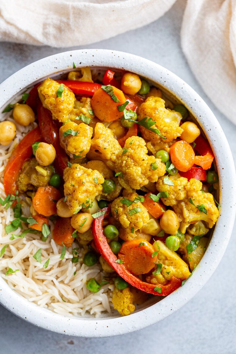 Cauliflower Curry Food with Feeling