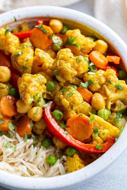 Cauliflower Curry Food with Feeling