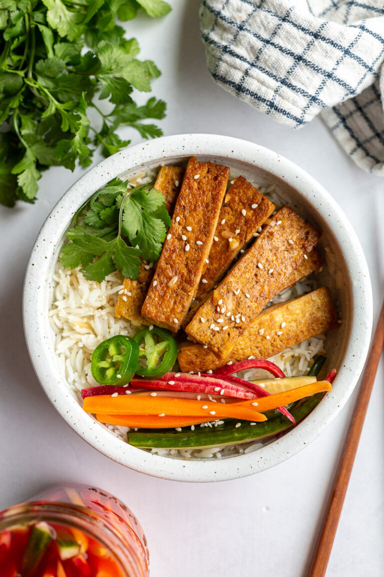 Lemongrass Tofu Food with Feeling