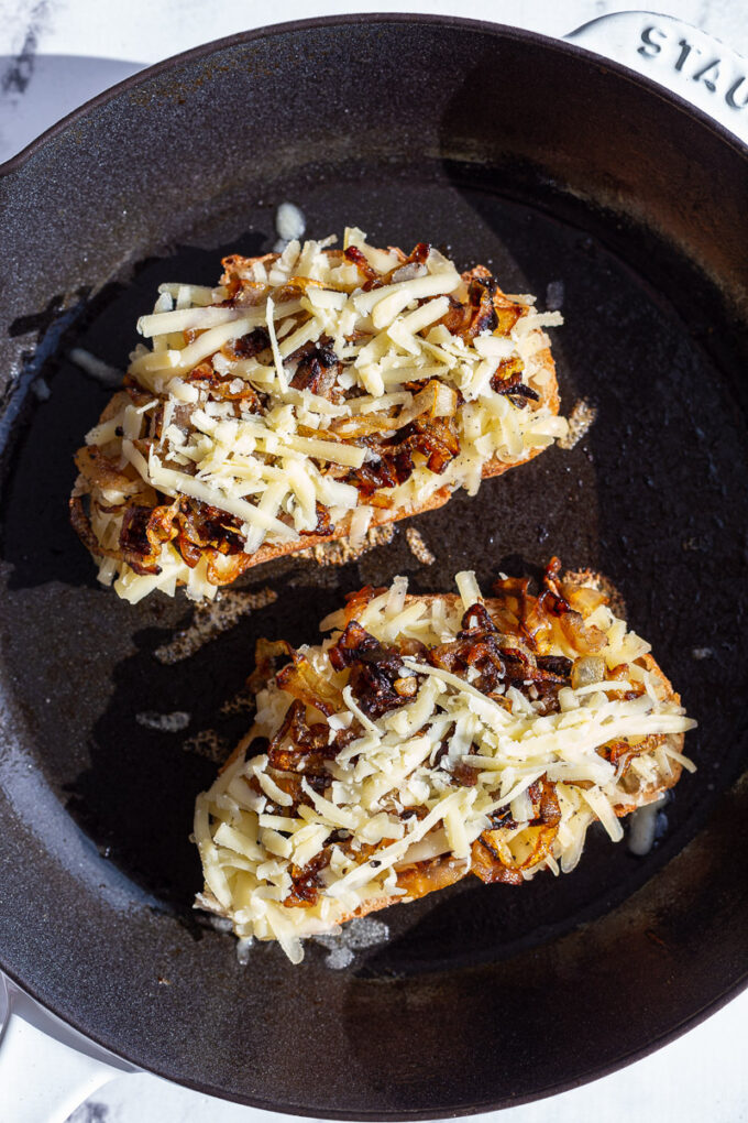 The best grilled cheese pan. : r/castiron