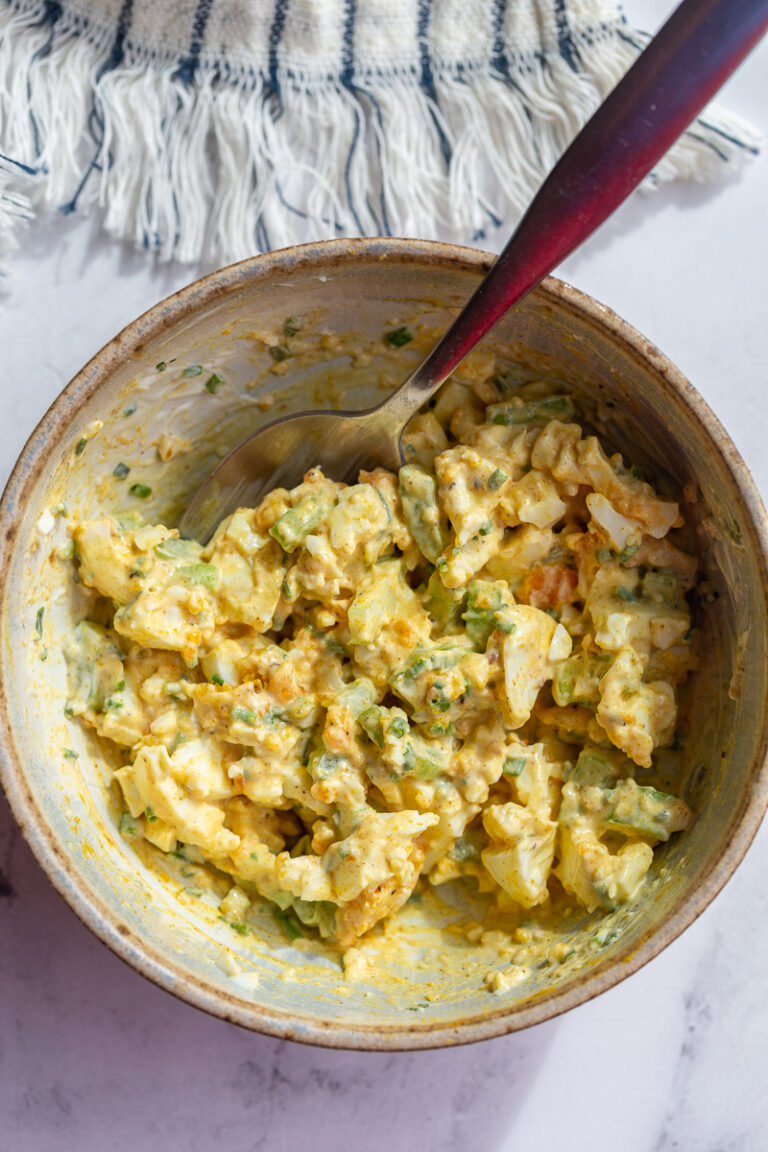 Curried Egg Salad - Food with Feeling