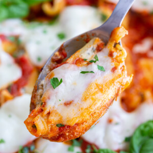 Spinach and Ricotta Stuffed Shells