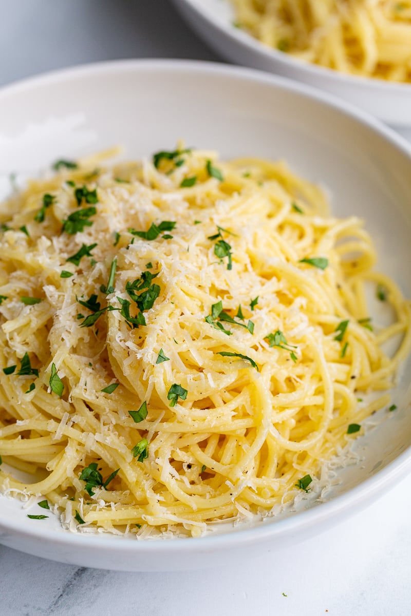 Garlic Butter Noodles - Food with Feeling