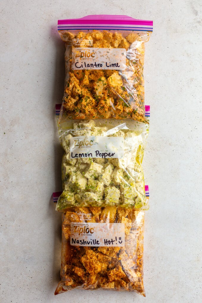 Summery Tofu Marinades - 3 different ways! - Food with Feeling
