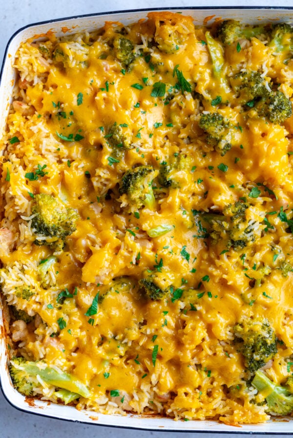 broccoli cheese rice casserole