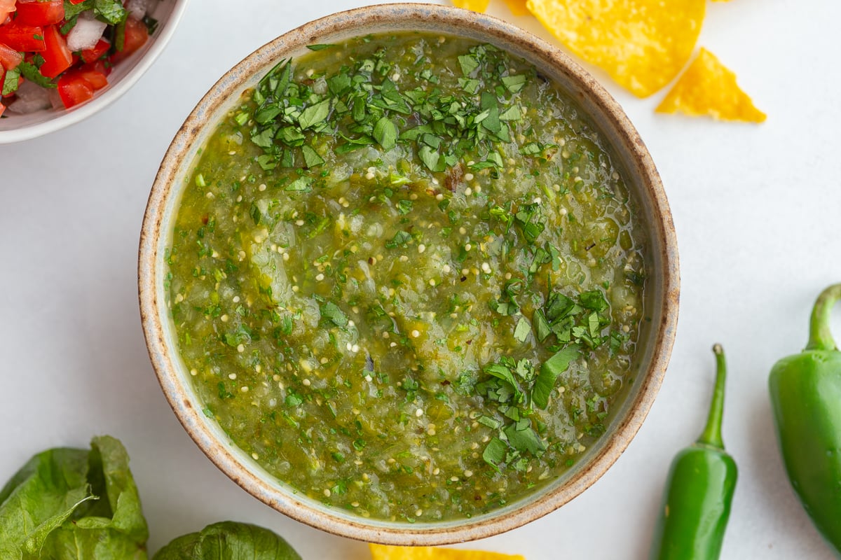 Roasted Salsa Verde (Better Than Store-Bought!)