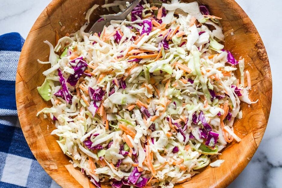 vinegar coleslaw
